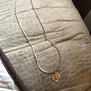 Gold necklace